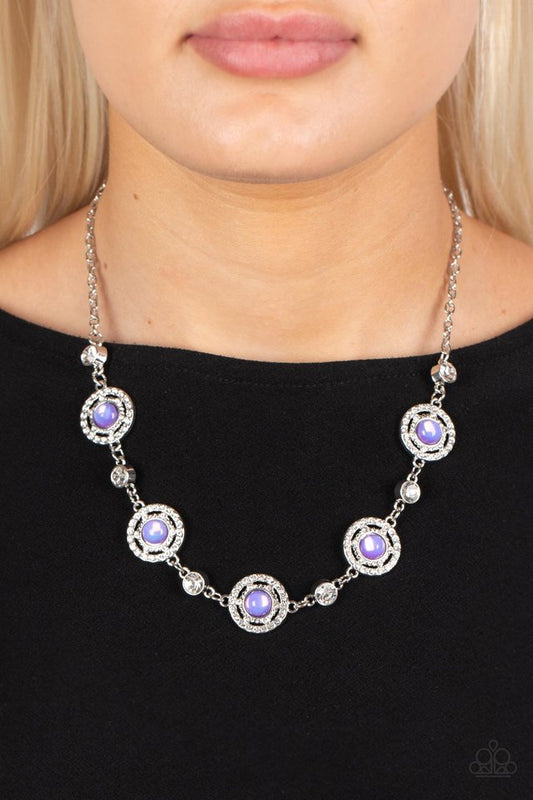 Summer Dream - Purple - Paparazzi Necklace Image