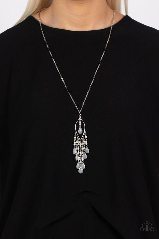 Sweet DREAMCATCHER - White - Paparazzi Necklace Image