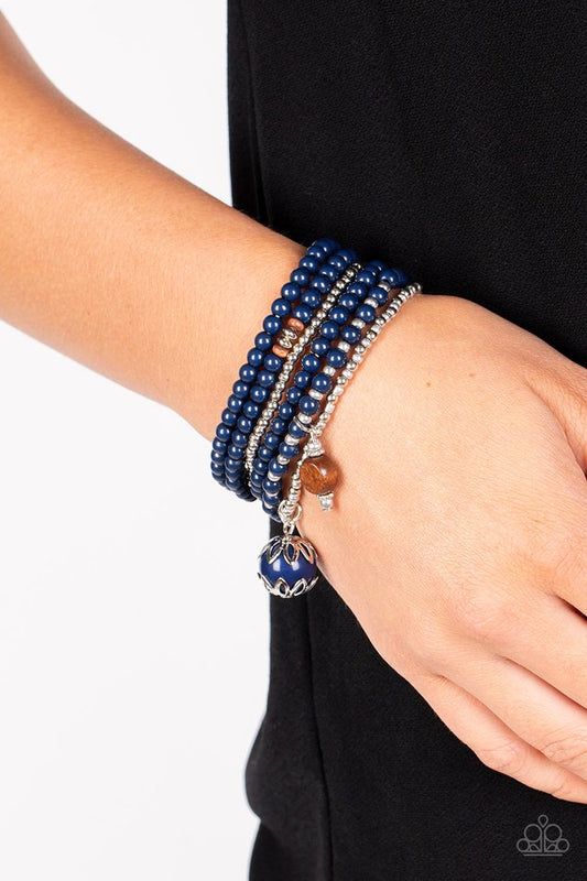 ​Epic Escapade - Blue - Paparazzi Bracelet Image