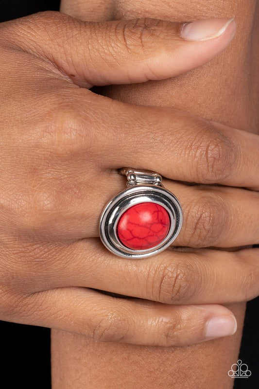 Drive You Wild - Red - Paparazzi Ring Image