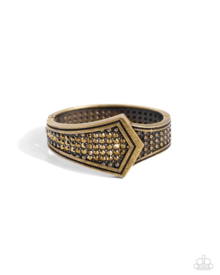 Order of the Arrow - Brass - Paparazzi Bracelet Image