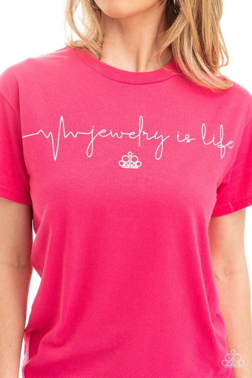 Jewelry Is Life - TShirt - Paparazzi Product Image