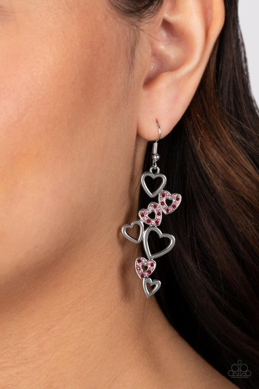 Sweetheart Serenade - Multi - Paparazzi Earring Image