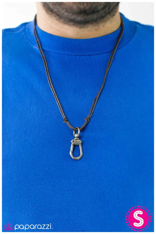 Paparazzi Necklace ~ Mr. Simplicity - Black