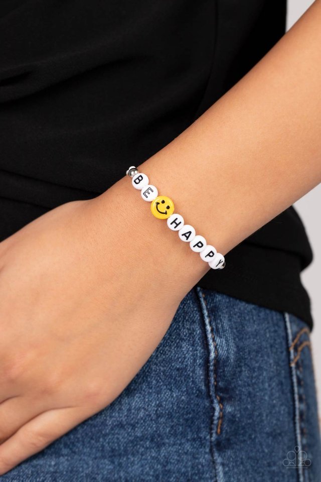 I Love Your Smile - White - Paparazzi Bracelet Image