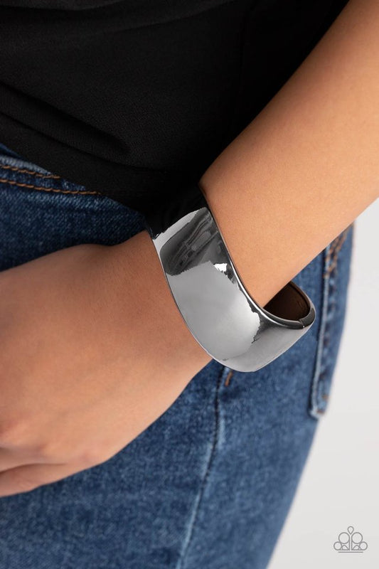 Urban Anchor - Black - Paparazzi Bracelet Image