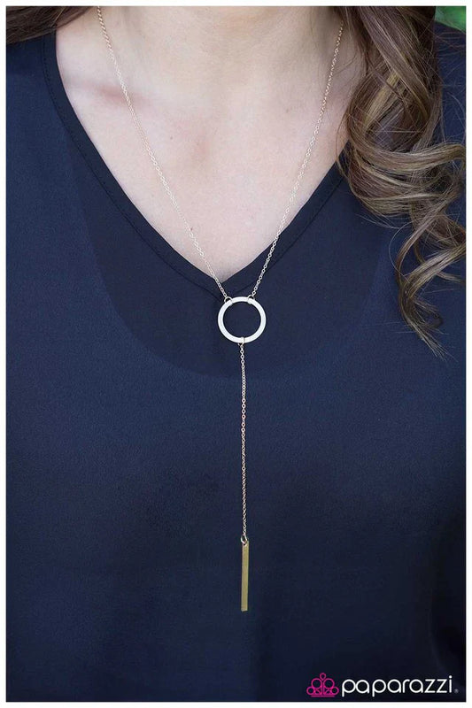 Paparazzi Necklace ~ High and Mighty - Gold