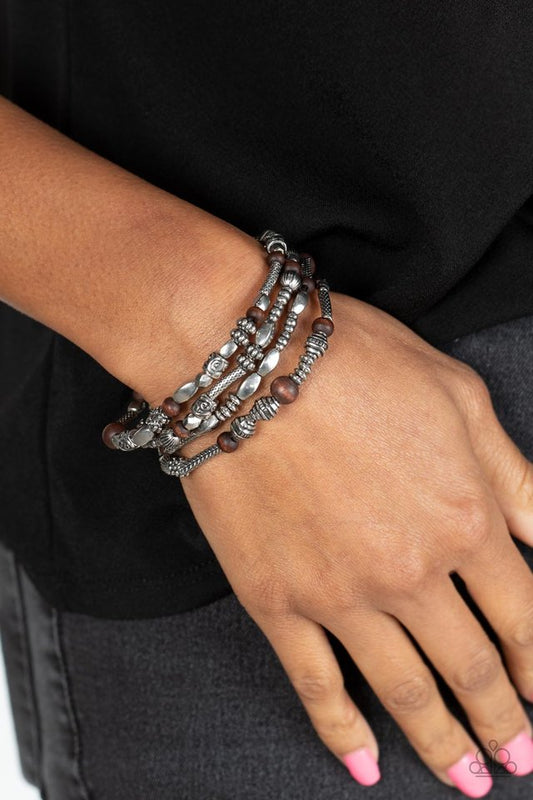 Jungle Jubilee - Brown - Paparazzi Bracelet Image