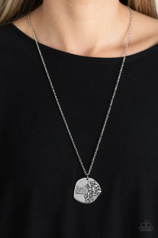 Planted Possibilities - Silver - Paparazzi Necklace Image