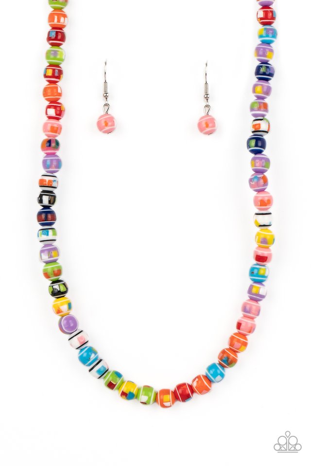 Gobstopper Glamour - Multi - Paparazzi Necklace Image