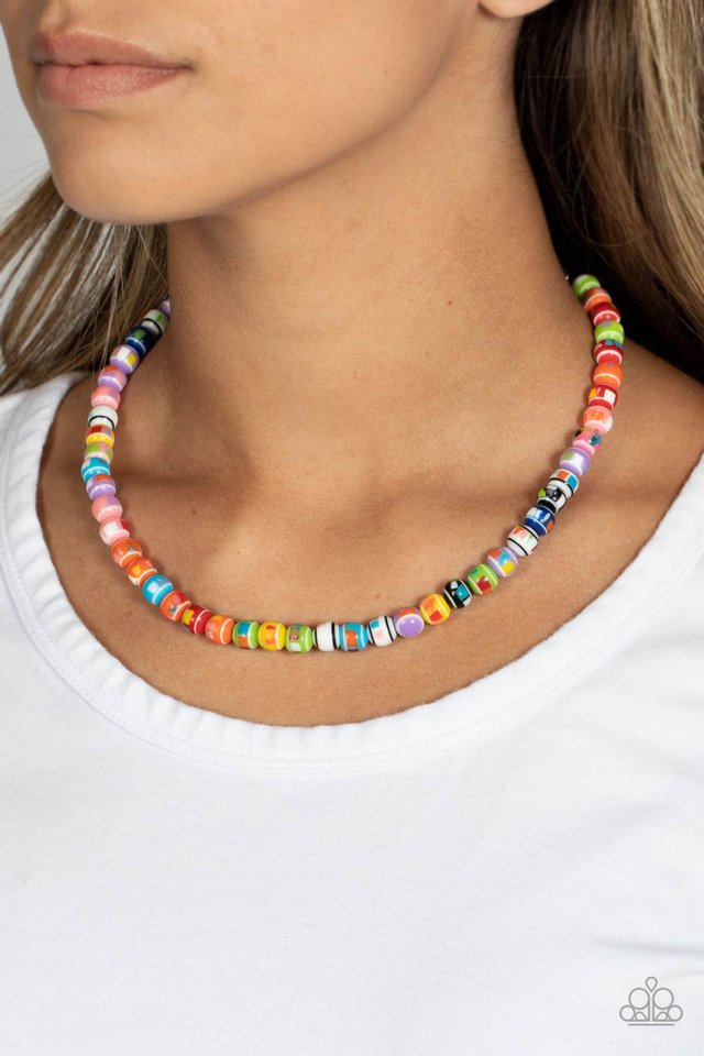 Gobstopper Glamour - Multi - Paparazzi Necklace Image