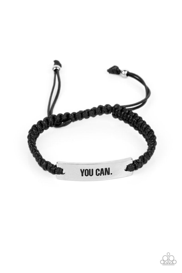 Beyond Belief - Black - Paparazzi Bracelet Image