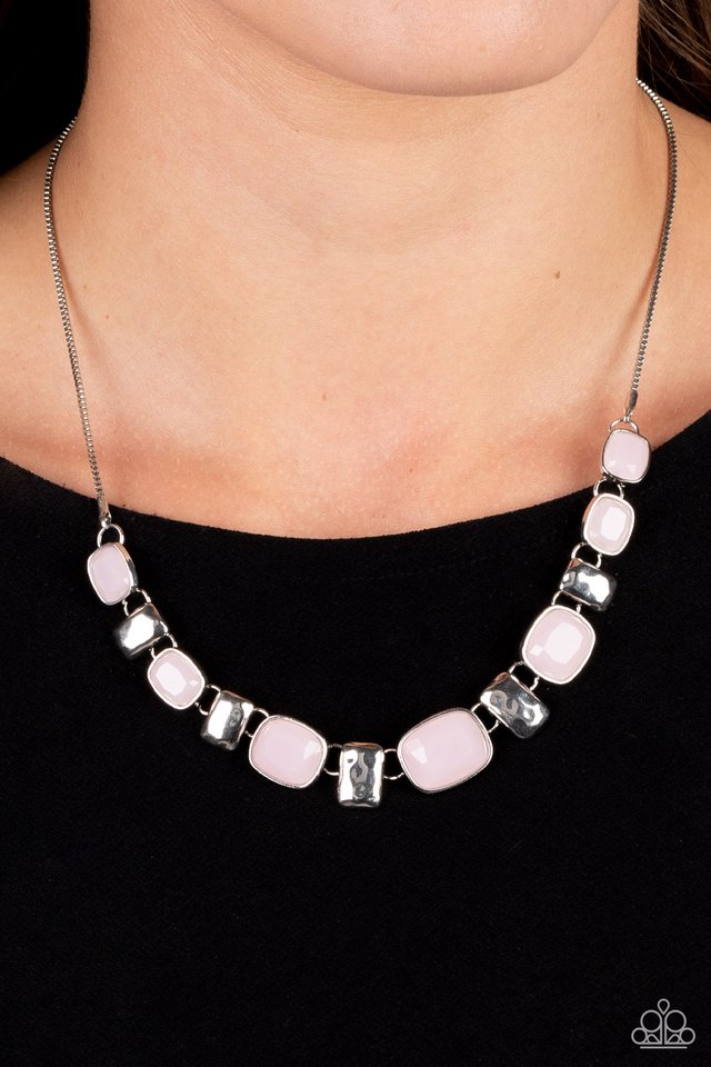 Polished Parade - Pink - Paparazzi Necklace Image