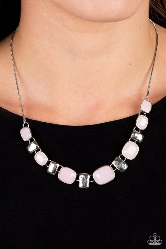 Polished Parade - Pink - Paparazzi Necklace Image