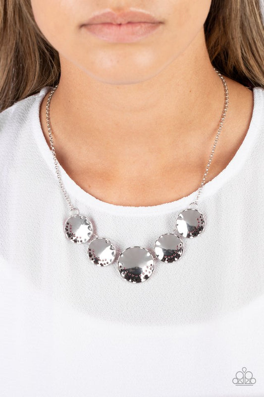 Swanky Shimmer - Purple - Paparazzi Necklace Image