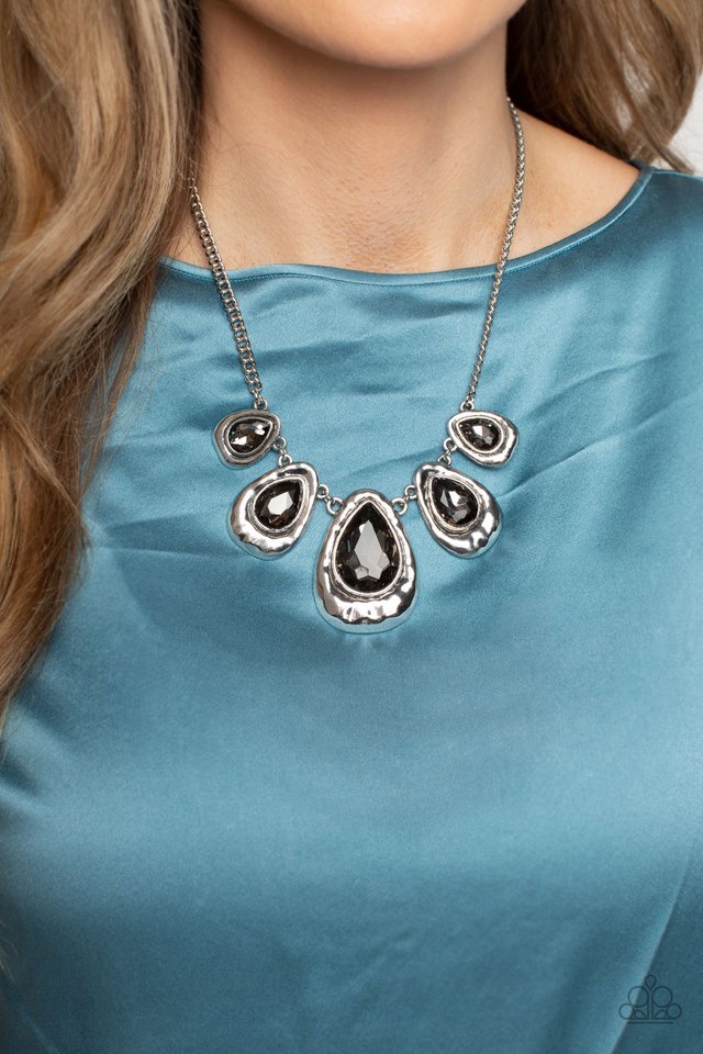 Formally Forged - Silver - Paparazzi Necklace Image