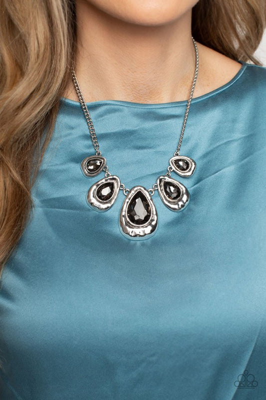 Formally Forged - Silver - Paparazzi Necklace Image