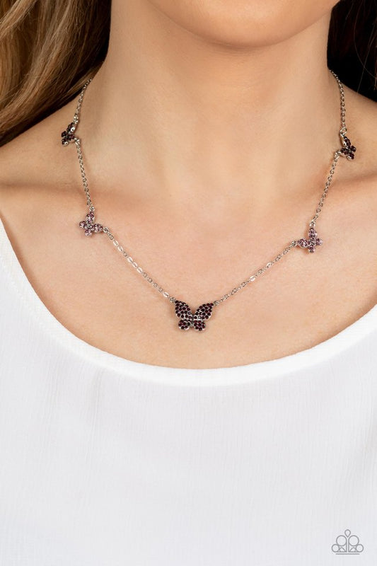 FAIRY Special - Purple - Paparazzi Necklace Image