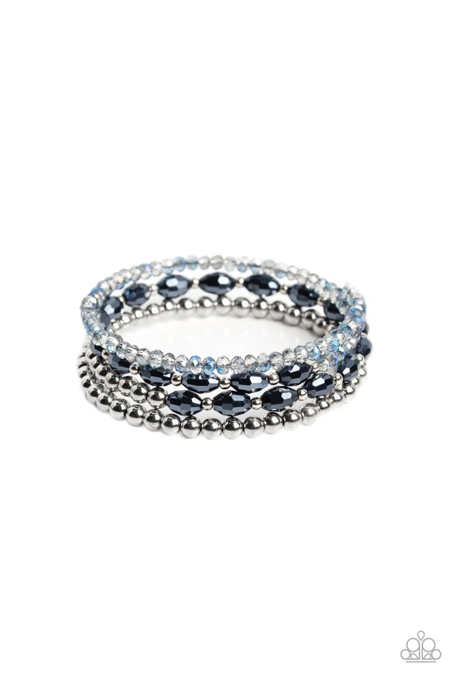 Celestial Chapter - Blue - Paparazzi Bracelet Image