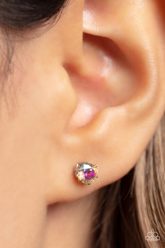 Delicately Dainty - Multi - Paparazzi Earring Image