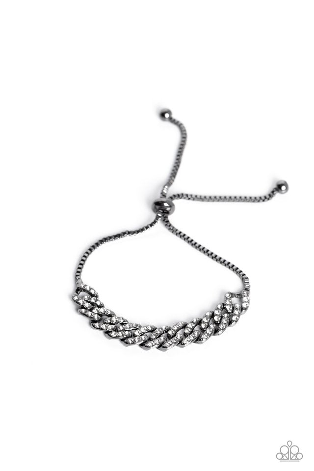 Mecca Metro - Black - Paparazzi Bracelet Image