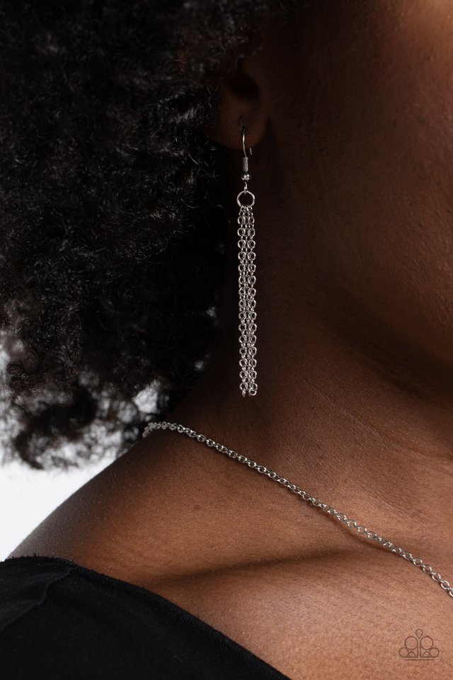 So This Is Love - White - Paparazzi Necklace Image