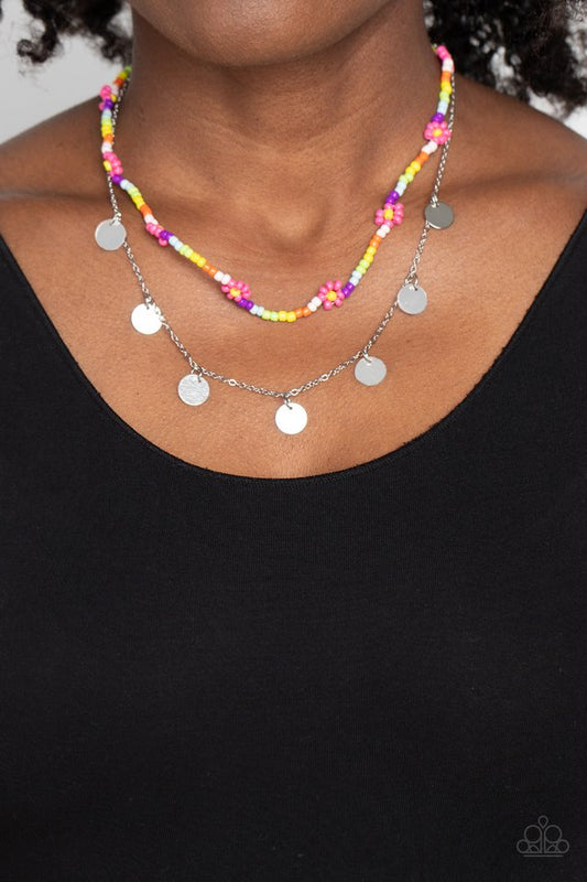 Rainbow Dash - Pink - Paparazzi Necklace Image