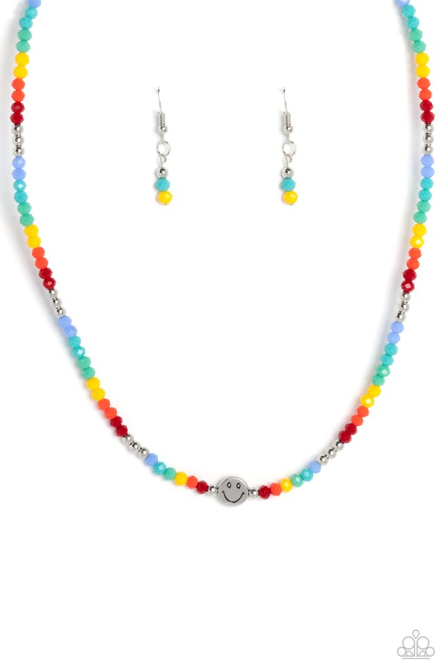 Beaming Bling - Multi - Paparazzi Necklace Image
