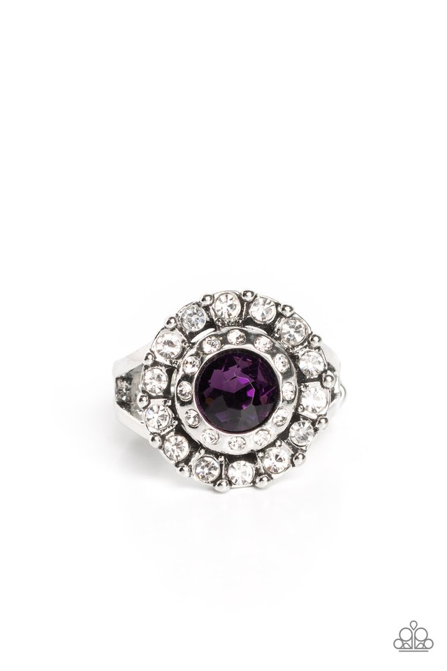Twinkling Trance - Purple - Paparazzi Ring Image