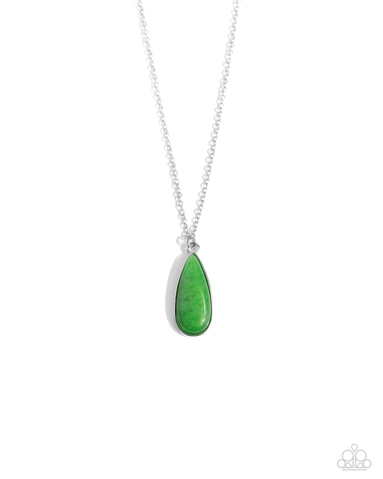 Earthy Enchantment - Green - Paparazzi Necklace Image