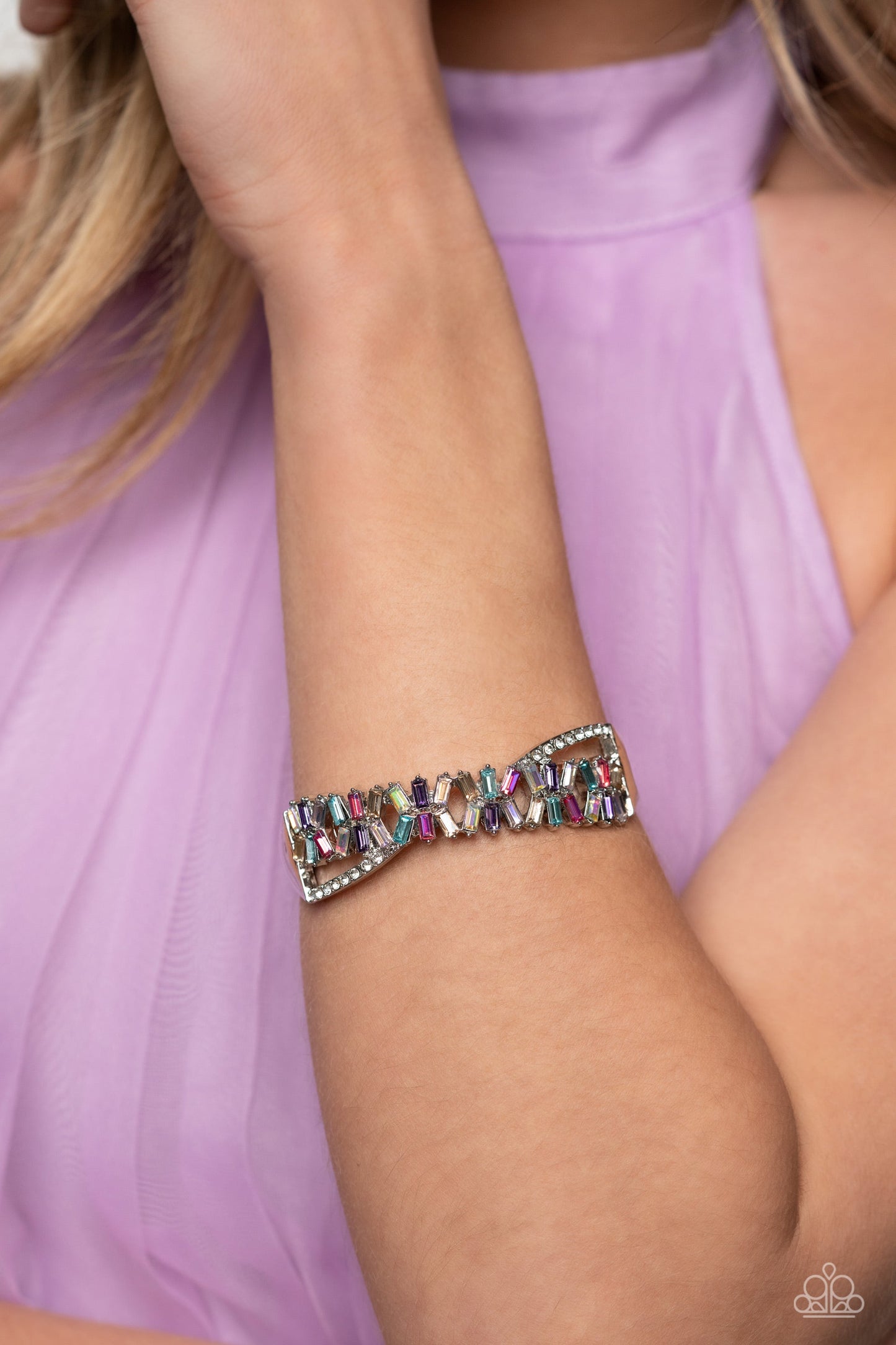 Paparazzi Bracelet ~ Timeless Trifecta - Multi