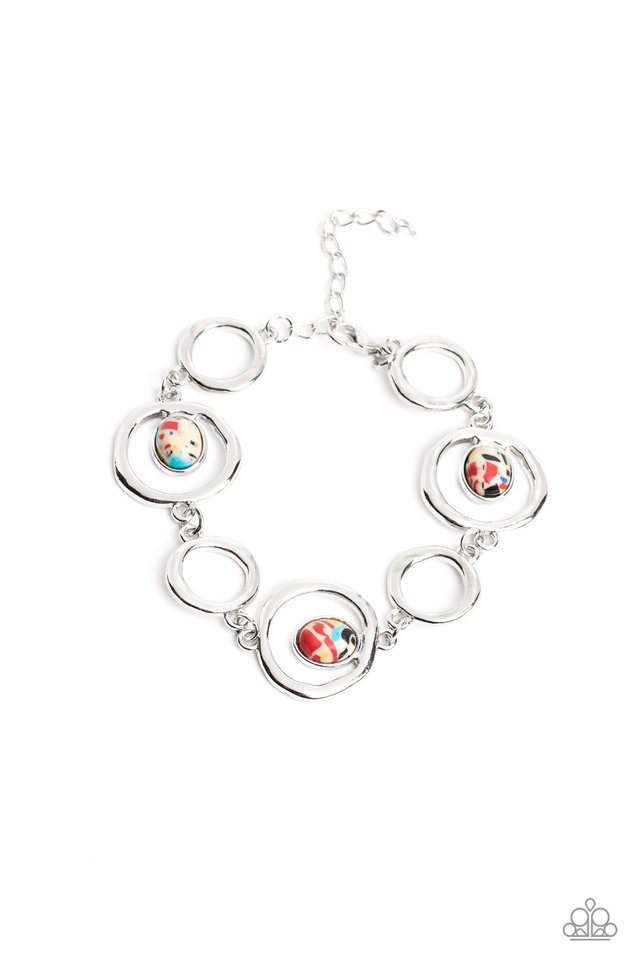 Marble Myriad - Yellow - Paparazzi Bracelet Image