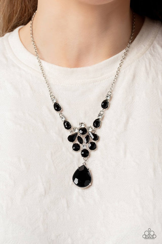 TWINKLE of an Eye - Black - Paparazzi Necklace Image