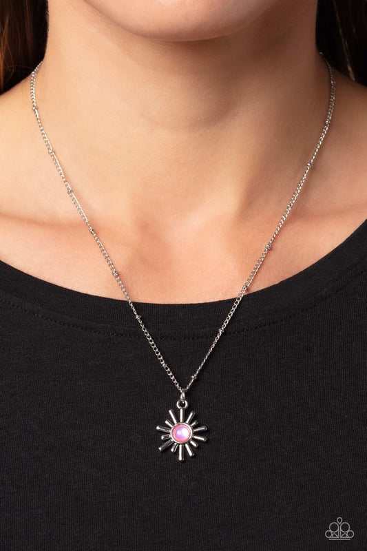 Soak up the Sun - Pink - Paparazzi Necklace Image