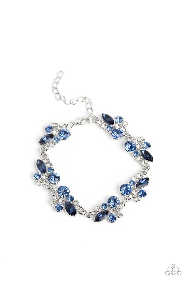Poolside Perfection - Blue - Paparazzi Bracelet Image