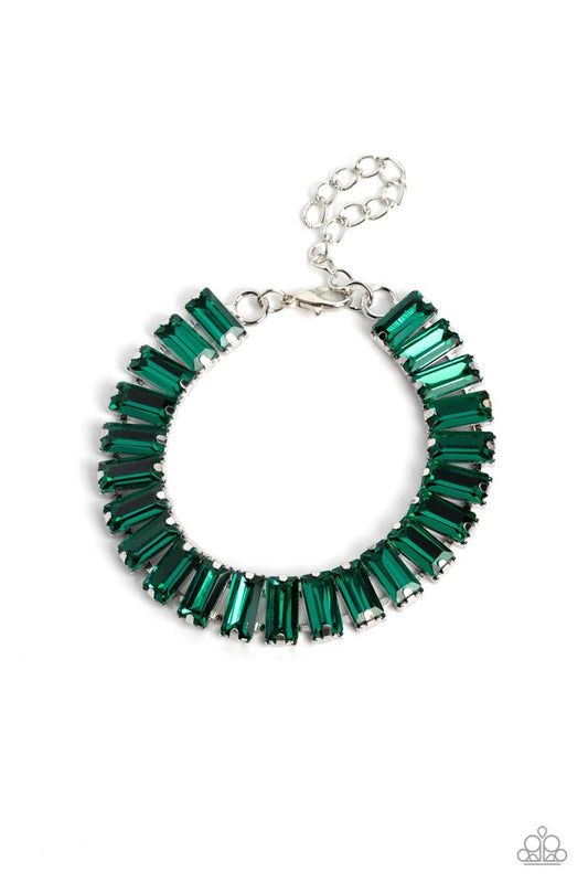 Darling Debutante - Green - Paparazzi Bracelet Image