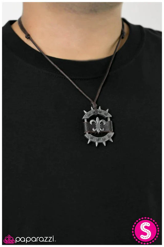 Paparazzi Necklace ~ The Bit and Spur - Black