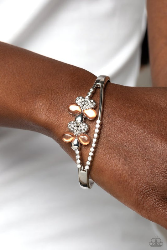 Broadway Stage - Orange - Paparazzi Bracelet Image