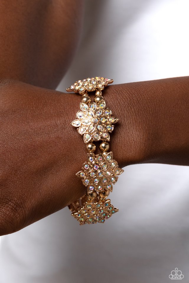 Scintillating Snowflakes - Multi - Paparazzi Bracelet Image