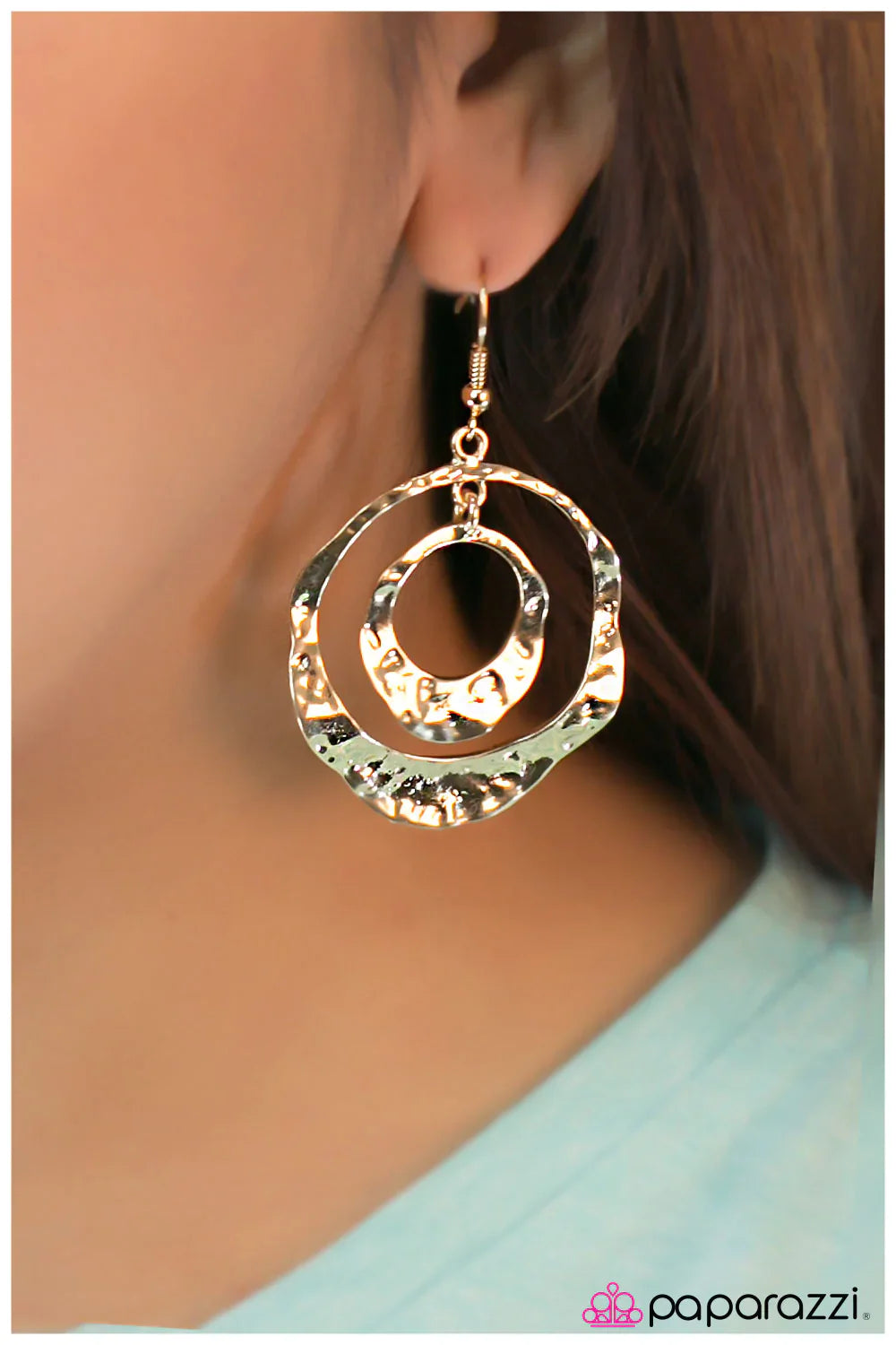 Paparazzi Earring ~ A New Dawn  - Gold