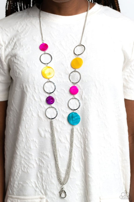 Beach Hub - Multi - Paparazzi Necklace Image