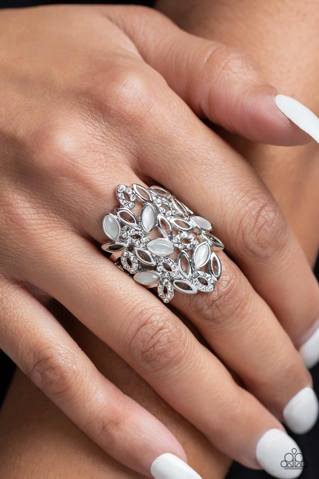 LEAF Home - White - Paparazzi Ring Image