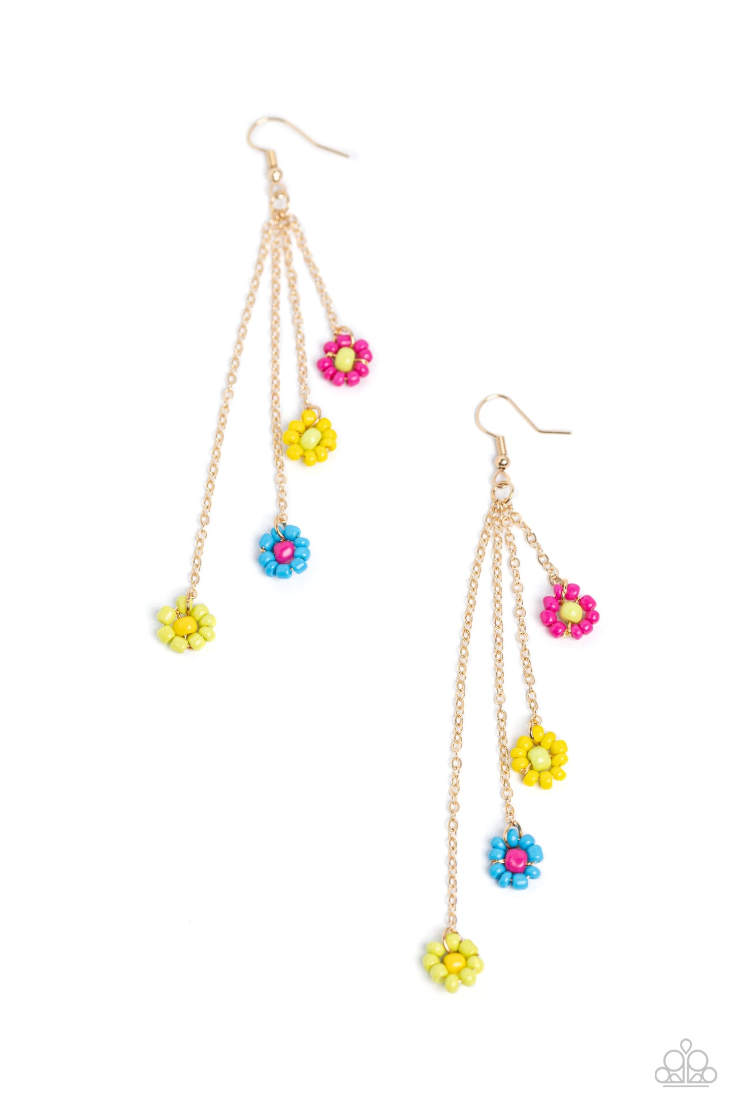 Paparazzi Earring ~ Color Me Whimsical - Multi