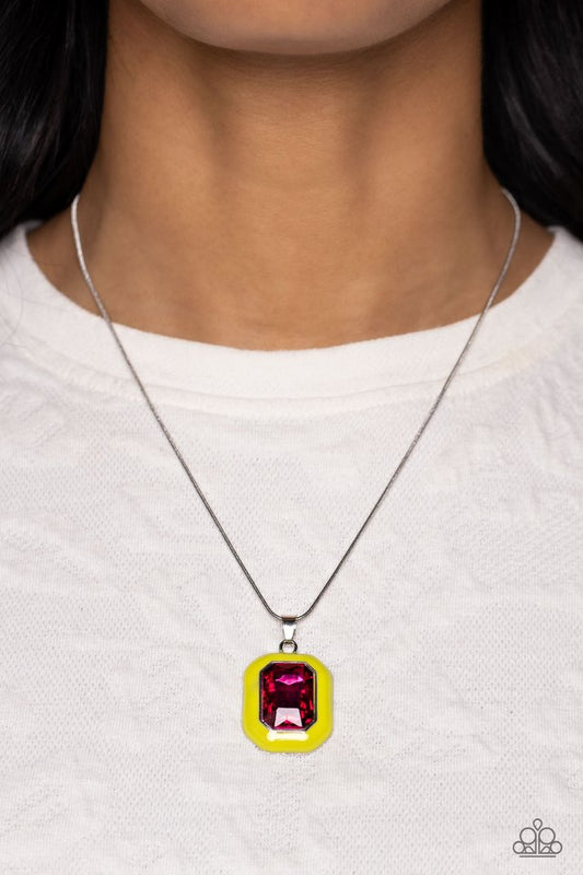 Emerald Energy - Multi - Paparazzi Necklace Image