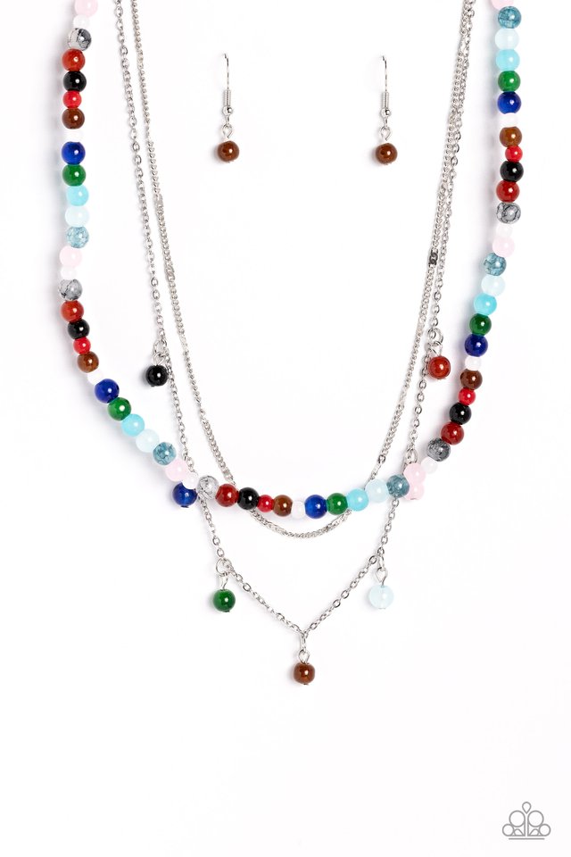 BEAD All About It - Multi - Paparazzi Necklace Image