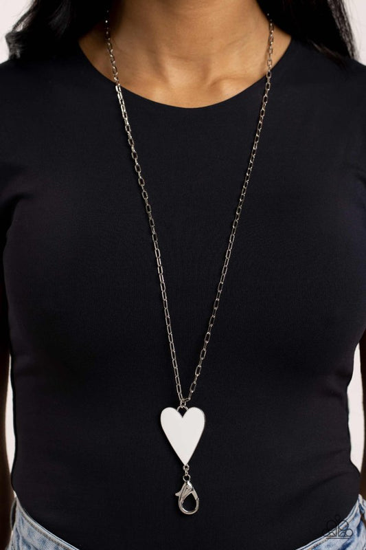 Subtle Soulmate - White - Paparazzi Necklace Image