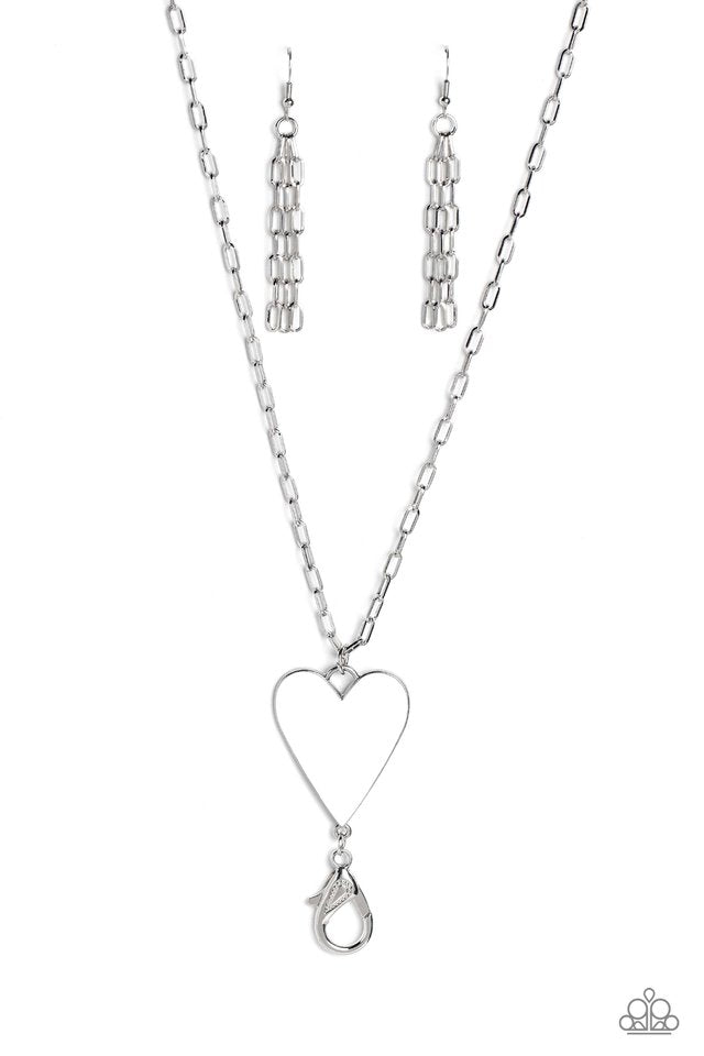 Subtle Soulmate - White - Paparazzi Necklace Image