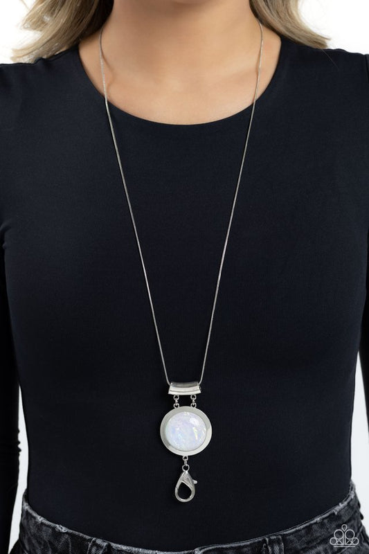 Starlight Starbright - White - Paparazzi Necklace Image