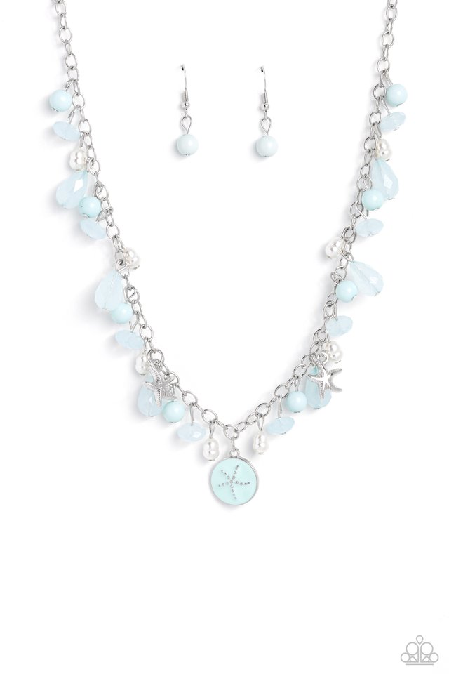 Surfer Serenade - Blue - Paparazzi Necklace Image