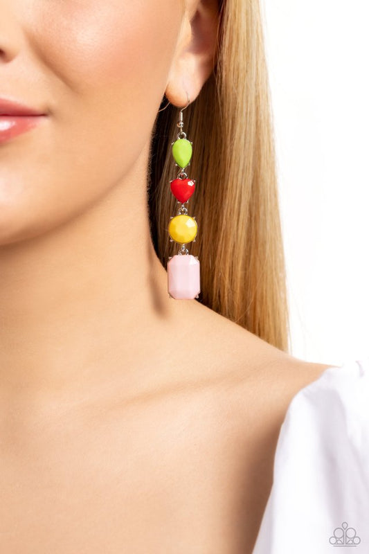 Aesthetic Assortment - Red - Paparazzi Earring Image
